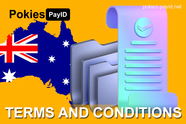 PayID Pokies terms and conditions for Australian residents