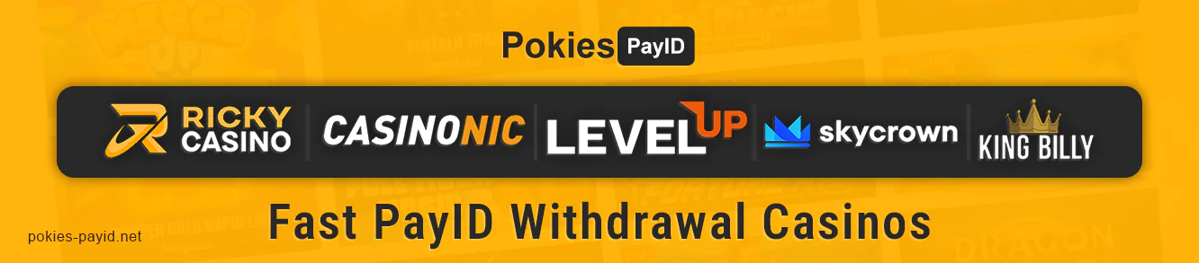 Best PayID casinos with fast withdrawals for Australians