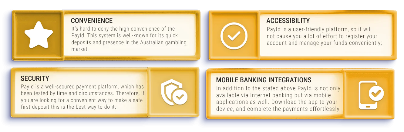 Pros of gambling in Australia with PayID